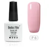 Verniz de gel brilhante para unhas, nude, rosa, vermelho, azul, cinza, Soakoff LED UV, esmalte em gel para arte em unhas, esmalte em gel 8658866