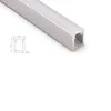 10 x 1m sets / lot Super dunne LED-strip aluminium profiel en 7,8 mm breed U-vorm aluminium LED-kanaal voor aan de muur gemonteerde lichten