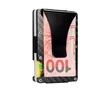 Maison Fabre Metal Rifd Wallet Mini Money Clip Marca Titular de la tarjeta de crédito con RFID Anti-jefe Cartera Cartera Porte Carte 12.1