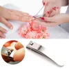 Large stainless Steel Steel Nail Clipper Cutter Professional Manicure Trimmer High Quality Toe Nail Clipper with Clip Catcher1008344