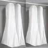 Surper Büyük 180 cm Gelinlik Kıyafeti Çanta Yüksek Kalite Beyaz Toz Torbası Uzun Konfeksiyon Kapak Seyahat Depolama Toz Kapakları