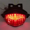 Motosiklet Dumanı LED Kuyruk Fren Sinyali Kawasaki Ninja için Sinyal Işığı 650RZX650ZR6F 2006 2007 20072630285