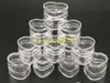 5000PCS / LOT 4G CREAM JAR 4ML CREAM BOLDE COSMETIC JAR PLASTIC JAR COSMETIC CONTAINER PROAMPAKPACKING BOX