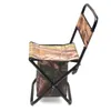 屋外のキャンプの折りたたみチェア携帯用耐久性のある収納袋の釣りハイキングピクニックチェア軽量のアルミ合金の椅子