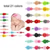 16 colors baby girl cany color big bow barrettes Design Hair bowknot Children Headwear Kids Hairpin Girls Hair Clips Baby Hair Accessory