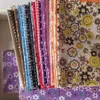 Nouveau 50 pcs 10x10 cm Coton Tissu Telas Patchwork Tissu Fat Quarter Bundles Pour Coudre Patchwork Poupée Vêtements 2A0268