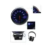 80mm 375 Inch DEFI BF Style Racing Gauge Car RPM Gauge Blue Light LED Tachometer Sensor9638839