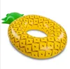 Zomer zwemmen ring gigantische opblaasbare zwaan ananas matras drijvende zwemmen bed vlot lucht matras pvc pool speelgoed drijvende rij