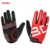 Baodun Mężczyźni Kobiety Rękawice Rowerze Pełny Palcowy Motocykl Bokserki Giemy MTB Road Bike Rower Riding Mittens Gants Velo Luvas De Goleirro