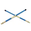 2 Peças de Pincéis de Bateria Varas Varas De Bambu Instrumento de Percussão Acessório Azul 15.94 polegada-MÚSICA