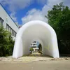wholesale 6m Length Giant Fire-proof material LED Inflatable Tunnel with LED light for 2023 Outdoor Party Concert nightclub Stage Decoration