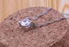 Collana e pendenti con catena di gioielli Accessori in pietra di cristallo CZ gioielli pendenti con collana quadrata affilata