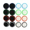 Gamepad Duas Cores Silicone Joystick Cap Thumb Grip Stick Grips Caps Case Para PS5 PS4 PS3 Xbox One 360 Wii U Controller Alta Qualidade Navio Rápido