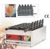 Macchina taiyaki per gelato rotativa per pesci rossi macchina per waffle per pesce commerciale macchina per waffle per pesce a temperatura controllata NP713