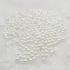 2000 / lot verpacken kleine Perlen-Korne für Halskettenarmband 6mm weiße nachgemachte Perlen-Korne, Schmucksache-lose Perlenperlenschmucksachematerial machend