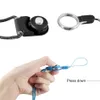 Avtagbar mobiltelefonband Neck Lanyard flätad hals Nylon Hang Rope för mobiltelefon Badge Camera Mp3 USB ID -kort Mixed Color Supported