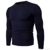 Maglione pullover slim fit Top alla moda da uomo con girocollo a maniche lunghe Misto cashmere di alta qualità lavorato a maglia Abbigliamento invernale da uomo in vendita