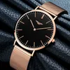 Relogio Masculino New Guanqin Mens relógios Top Brand Luxury Ultra Thin Quartz Watch Men Moda Fashion Leather Strap Watch S929663361