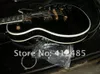 wholesale hot selling G-custom LP with black pickguard tuning keys ebony board electric guitar WITH CASE