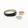 Sun Stars Moon Twist-off Rostfritt parfym Aroma Locket Essential Oil Diffuser Armband PU Läder Armband 10P Gratis Pads