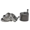 The new zinc alloy smoke grinder, cigarette shredding hand, four diameter 63 cigarette grinder Grinder