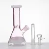 7,8 tum glas Bong Hookahs Oil Rig med Downstem Bowl Thick Bongs 18mm Female Bubbler Water Pipe Banger Hanger