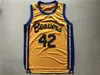 Mens Teen Wolf Scott Howard 42 Beacon Beavers Basketball Jersey