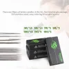 Kit de tatuaje rotativo 2pcs Professional Motor rotativo Máquinas de tatuaje mini Fuente de alimentación Superior Agujas puntas GRIPS1926905