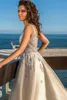 Elegant Square A-Line Wedding Dresses Luxury Arabic Crystal Backless Sleeveless Garden Bridal Gowns Plus Size Custom Made Vestidos De Noiva