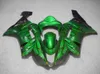 Black Flames Green Cairing Body Zestaw do Kawasaki Ninja ZX6R 07 08 ZX-6R Bodywork ZX 6R 2007 2008 6R 636 Ustawy odzwierciedlane + prezenty