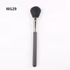 Factory Sale Professional Brand New Cosmetics M129 Large Face Powder Brush Makeup Face Blusher Single Brushes Goat Hair free shipping