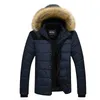 2018 Solids Men Hoodies Fashion Red Duck Brand Down Men Winter Winter Coated Zipper Rib Cuff Jackets Winter XXXXL#EM014