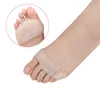 Cellulära andningsbara Sjuka Silikon Gel Toe Pads High Heel Shock Anti Slip-Resistant Metatarsal Foot Pad Forefoot Pad LX3887