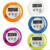Candy Color Magnetic LCD Digital Kitchen Countdown Timer Alarm with Stand Kitchen Timer Practical Cooking Timer Alarm Clock