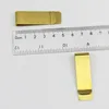 High Quality Stainless Steel Metal Money Clip Fashion Simple Gold Silver Dollar Cash Clamp Holder Wallet for Men c793