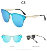 39 Off Popularne projektanta marki okularów przeciwsłonecznych dla mężczyzn Kobiety swobodny jazda na rowerze Outdoor Siamese Okulary Spike Cat Eye SUNGLA6140739