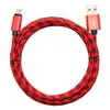 1M 3FT 2m 3m Micro V8 données en tissu USB 5Pin câbles de chargement cordons Type C câble de chargeur fil de ligne pour Samsung Android Smartphone