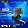 SQ12 ماء MINI DV DVR HD 1080P 720P زاوية واسعة كاميرا فيديو SQ12 الرياضة كاميرا محمولة مع الليلية بالأشعة تحت الحمراء كشف رؤية الحركة