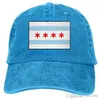 pzx @ قبعة بيسبول للرجال النساء ، قبعة شيكاغو جينز للرجال قطن قابل للتعديل قبعة كاب متعدد الألوان اختياري