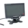 Fábrica de vender novo monitor do carro 7 "cor digital TFT 16: 9 LCD do carro monitor reverso com suporte de 2 suporte para câmera retrovisor DVR