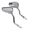 chrome rearview mirrors