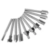 10pcslot 18 Mini Shank HSS Carpentry Router Vits Fit Dremel Rotary Tools Woodworking Bits Milling Cutter3342133