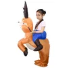 Costumi divertenti per bambini Nuovi vestiti gonfiabili diretti in fabbrica giocattoli per bambini Costume da mascotte alce costume da scena per Halloween per bambini