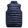 Gros-2017 nouveautés mode hommes hiver gilet manteau poids léger à capuche col mâle survêtement M-5XL AXP14