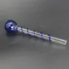 5.5 inch Oil Burner Smoking Pipe Hand Glass Pipe Spiral Design Pipe Glass Tube Mini Glass Bong