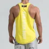 2018 marki odzież fitness Tank Top Mężczyźni Casual Bodybuilding Mięśni Koszula Siłownie Wyższa Moda Wysokiej Jakości Workout Singlets 6 kolor