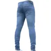 MoneRffi Men Brand Skinny Jeans Casual Hip Hop Trousers 2018 Dnim Back Jeans Stretch Pants Plus Size Streetwear Pencil Pants