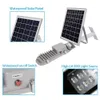 Outdoor LED street light 800lm Waterproof IP65 10W 6V Solar panel Security Area Night light Applicable for Garden