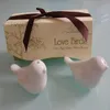 Love Birds Salt and Pepper Ceramic Shakers Sell Sell Wedding Favors Party Gift for Guest2941993