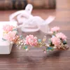 Hair Flower Wreath Wedding Hairband Bohemian Girls Garland Wedding Flower Headband Baby Bridal Headpieces Bridal Crown Bride Hair 7070184